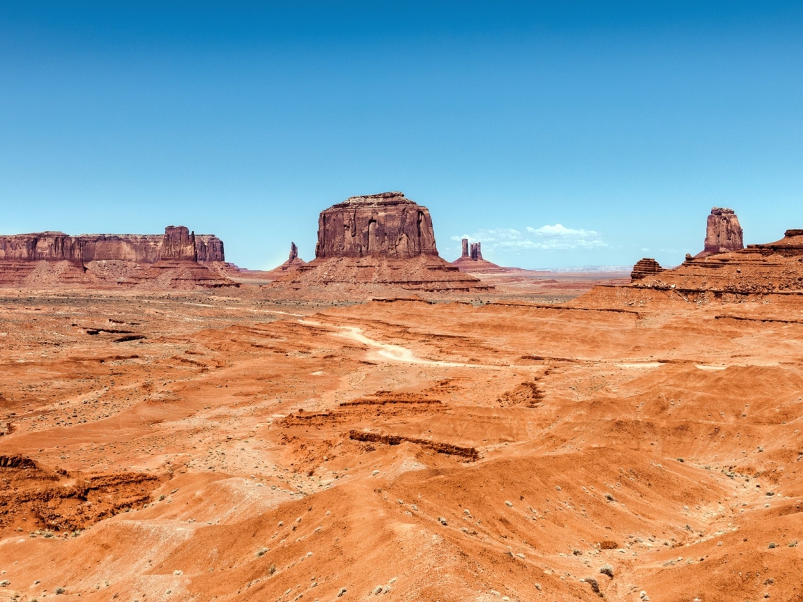 Monument Valley Utah for 1152 x 864 resolution