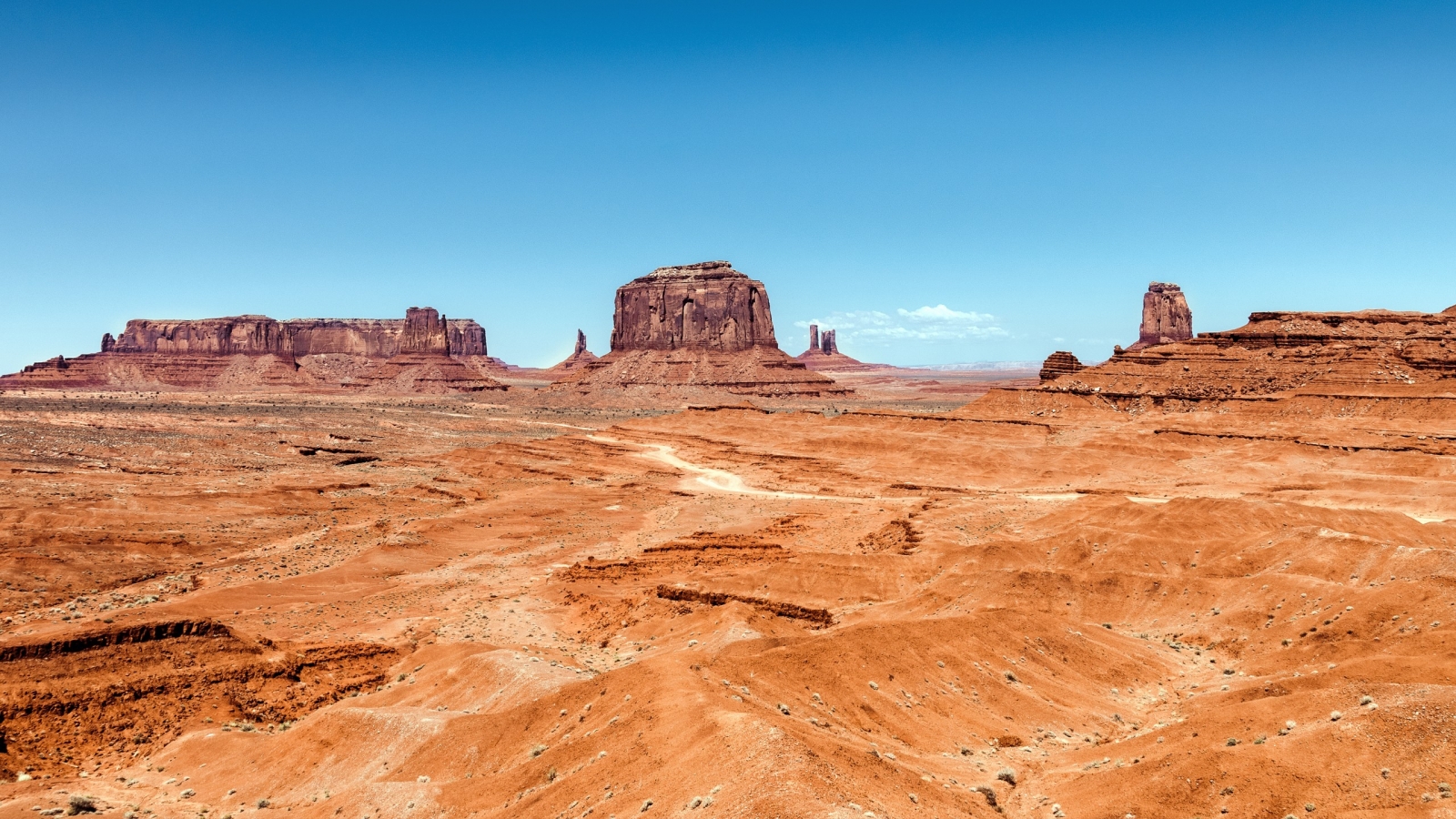 Monument Valley Utah for 1600 x 900 HDTV resolution