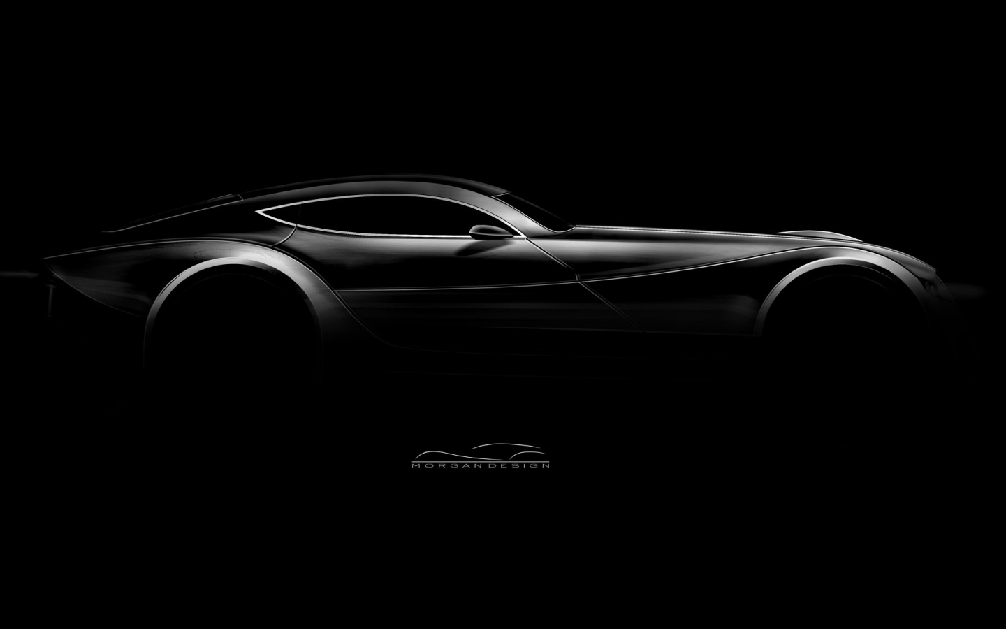 Morgan EvaGT 2010 Concept Silhouette for 1440 x 900 widescreen resolution