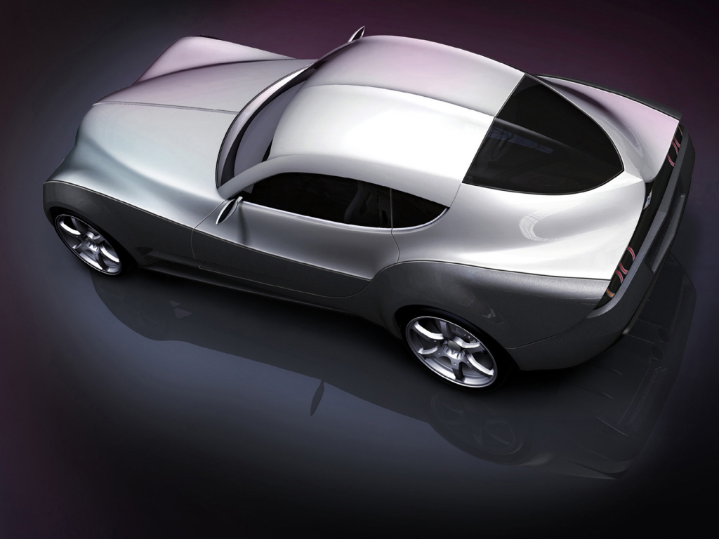 Morgan EvaGT Concept Top Rear And Side for 1024 x 768 resolution