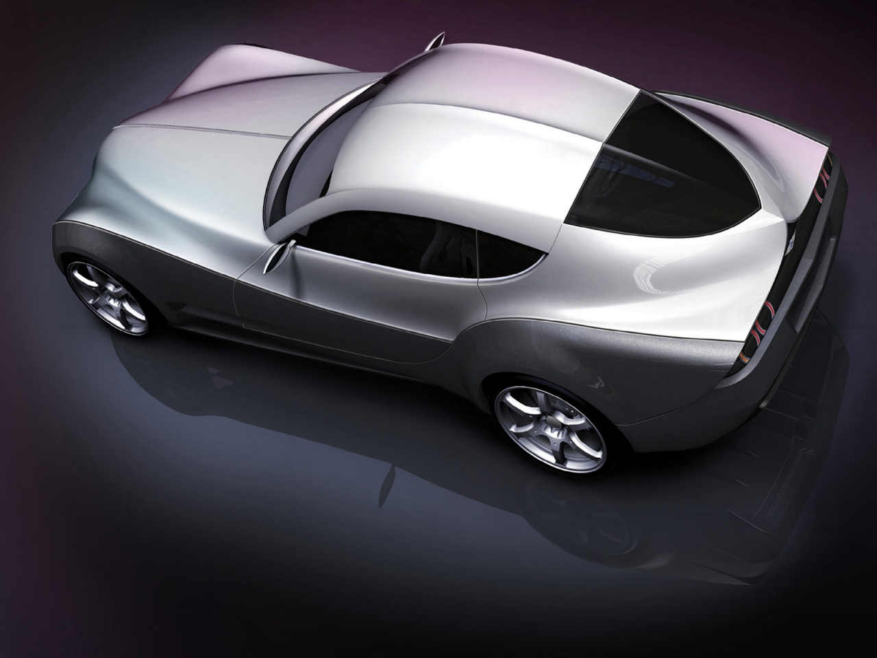Morgan EvaGT Concept Top Rear And Side for 1280 x 960 resolution