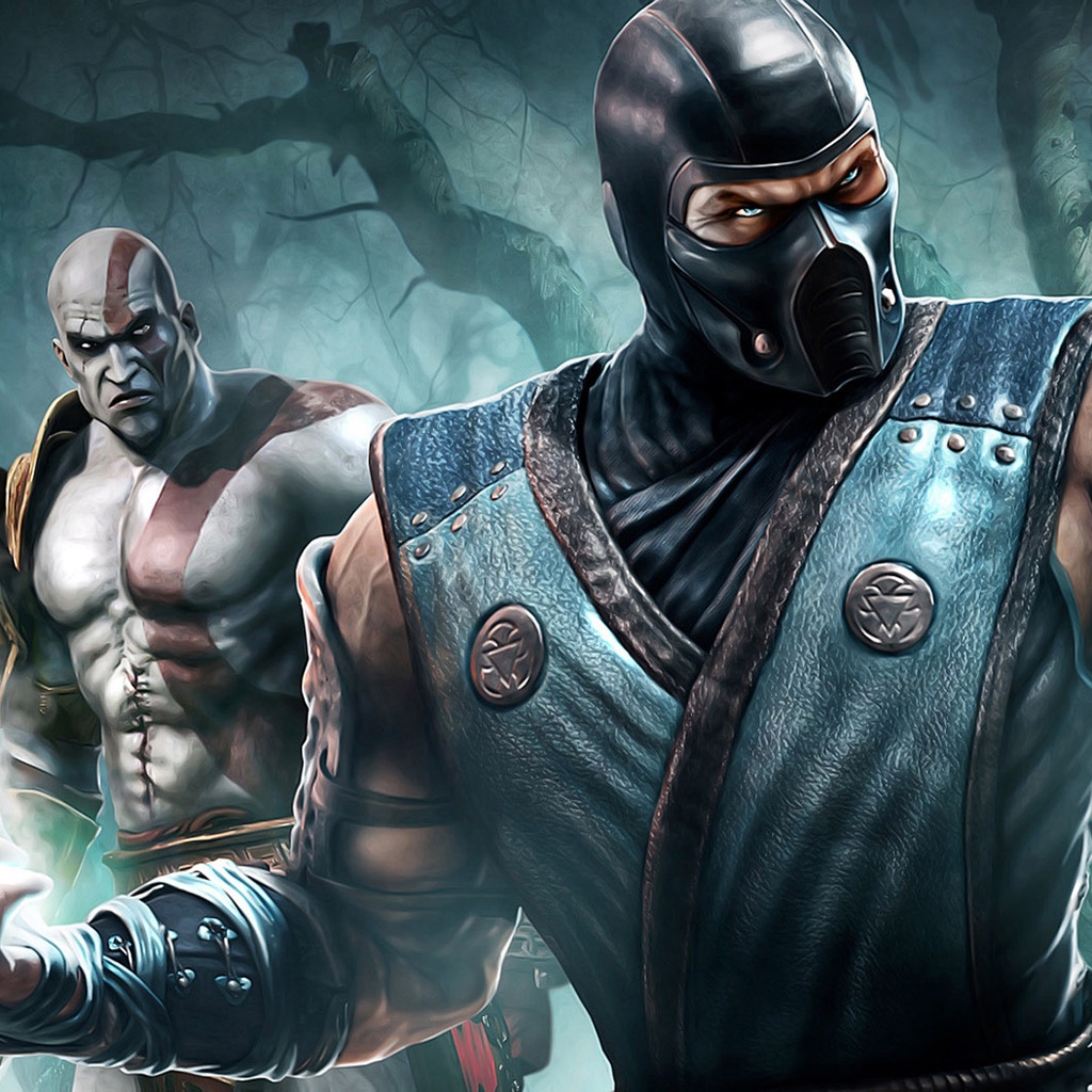 Mortal Kombat Characters for 1024 x 1024 iPad resolution