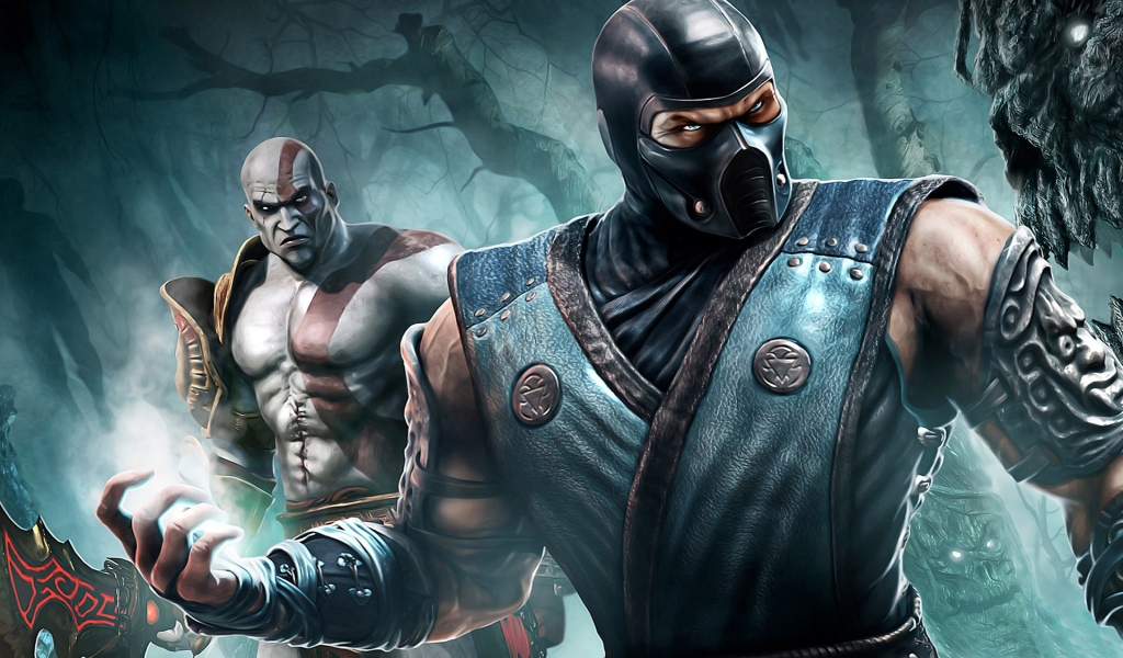 Mortal Kombat Characters for 1024 x 600 widescreen resolution