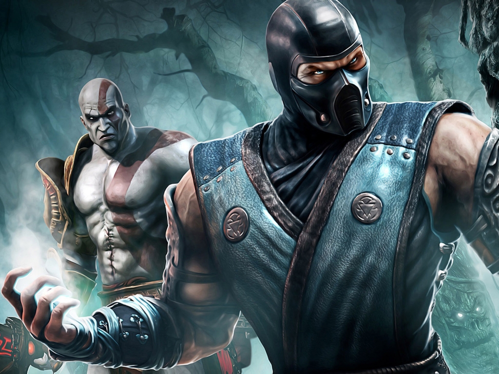Mortal Kombat Characters for 1024 x 768 resolution