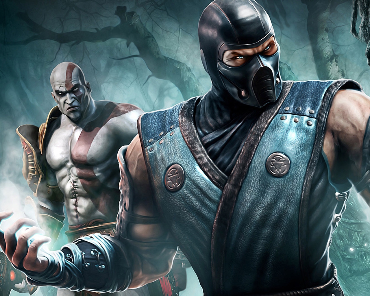 Mortal Kombat Characters for 1280 x 1024 resolution
