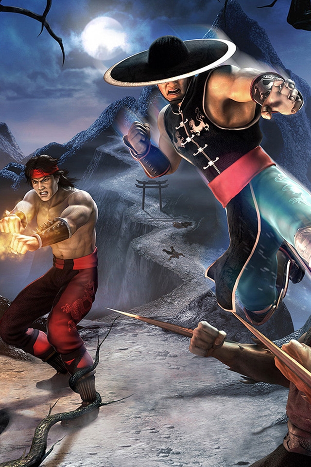 Mortal Kombat Shaolin Monks for 640 x 960 iPhone 4 resolution