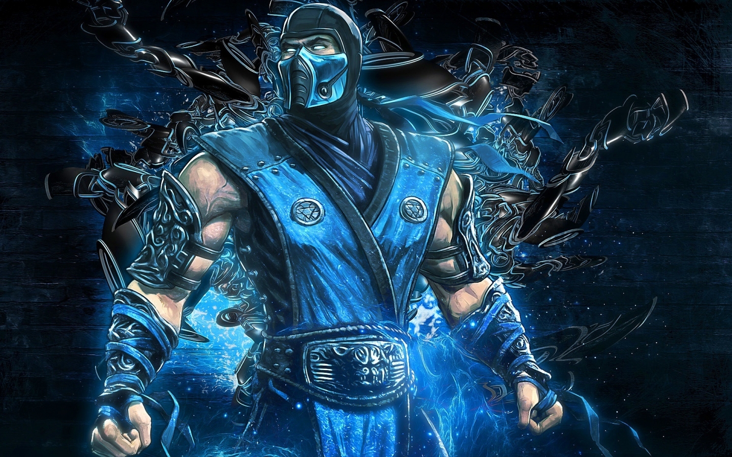 Mortal Kombat Subzero 1440 x 900 widescreen Wallpaper