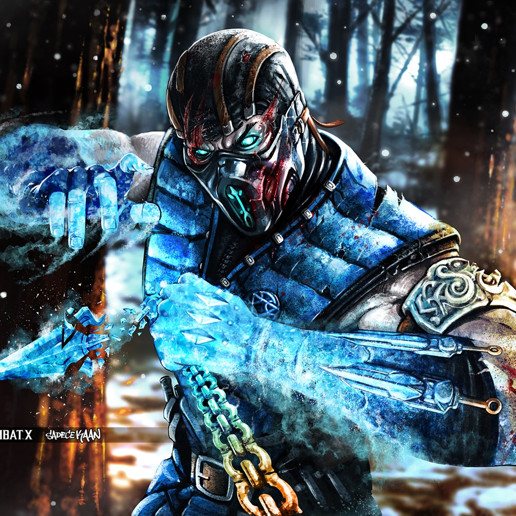 Mortal Kombat X Subzero for 1024 x 1024 iPad resolution