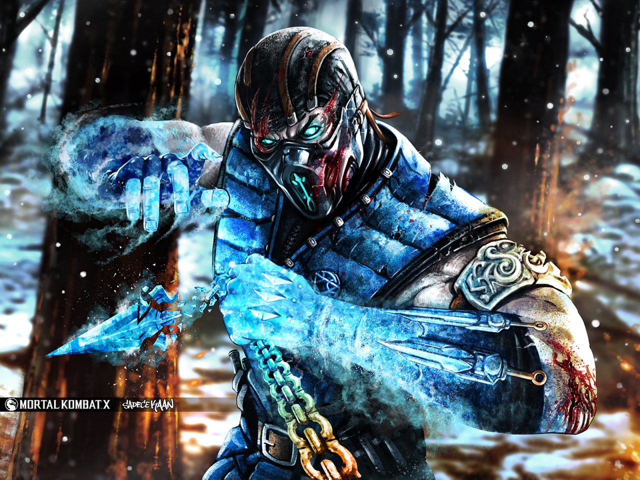 Mortal Kombat X Subzero for 1280 x 960 resolution