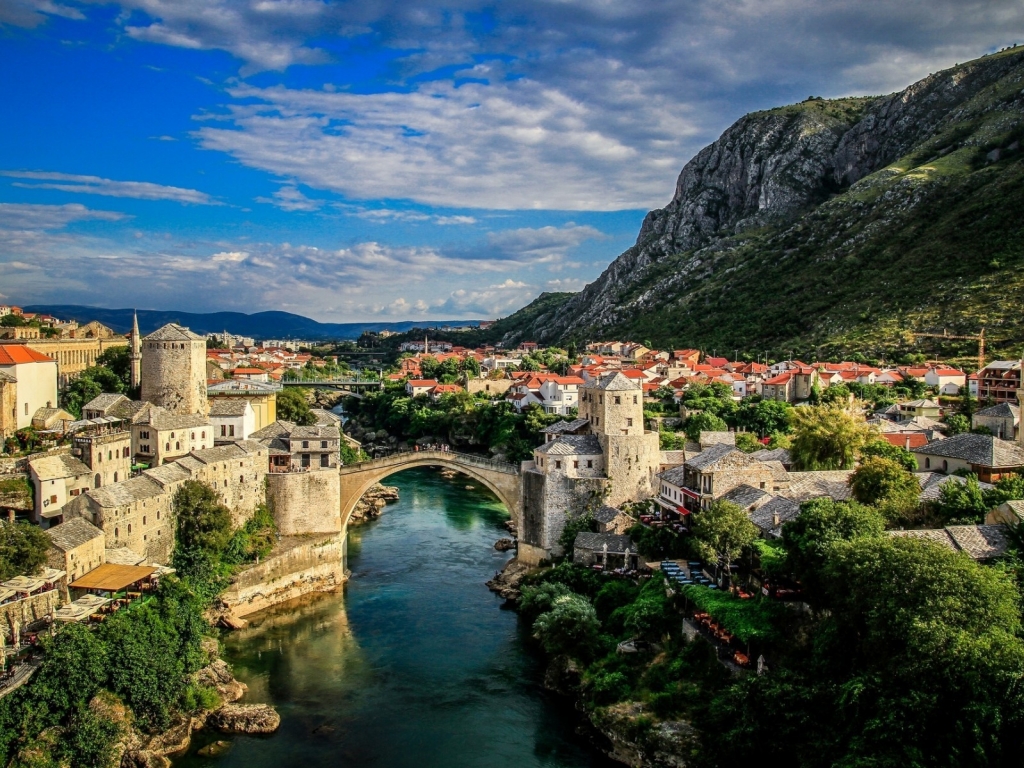 Mostar Bosna i Hercegovina for 1024 x 768 resolution