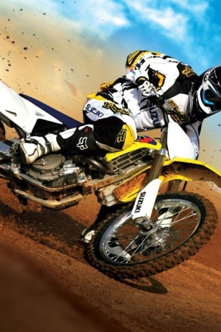 Moto Cross for 320 x 480 iPhone resolution
