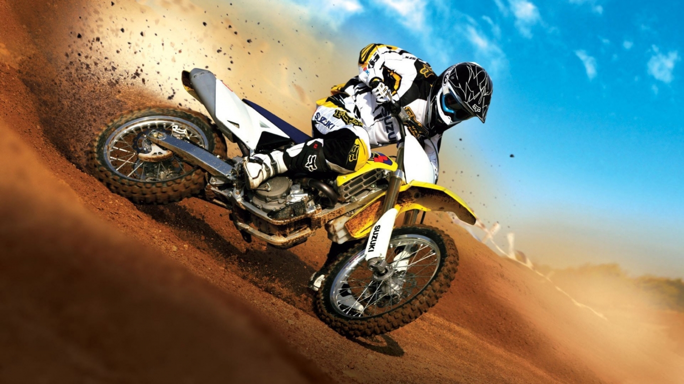 Moto Sports for 1366 x 768 HDTV resolution