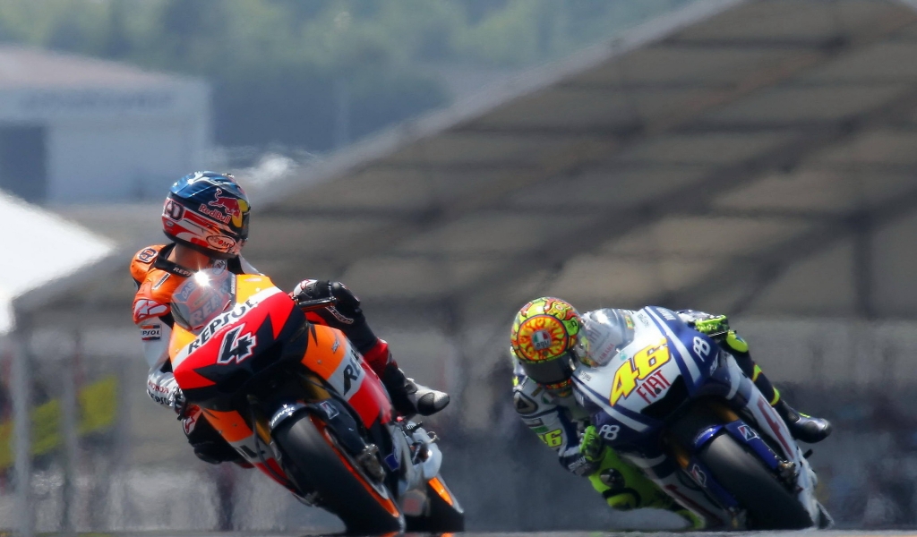 MotoGP Riders for 1024 x 600 widescreen resolution