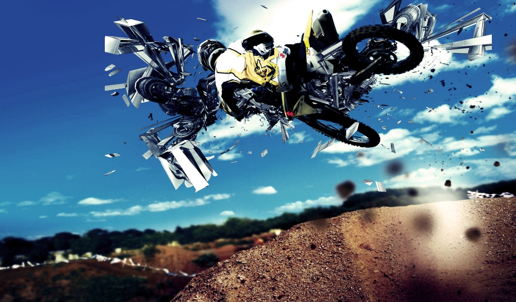 Motorcycle Race for 1024 x 600 widescreen resolution