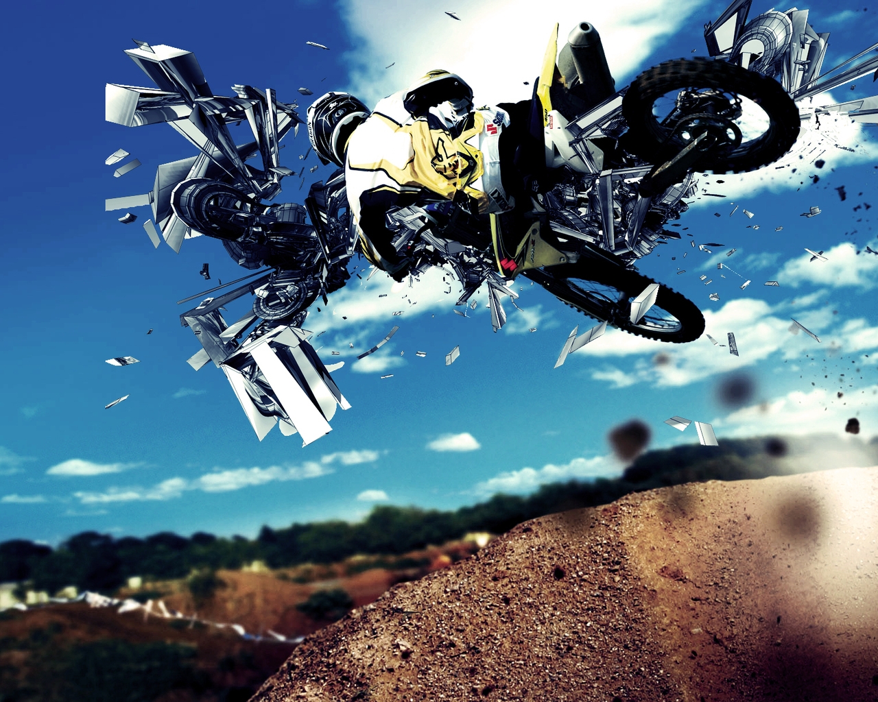 Motorcycle Race for 1280 x 1024 resolution