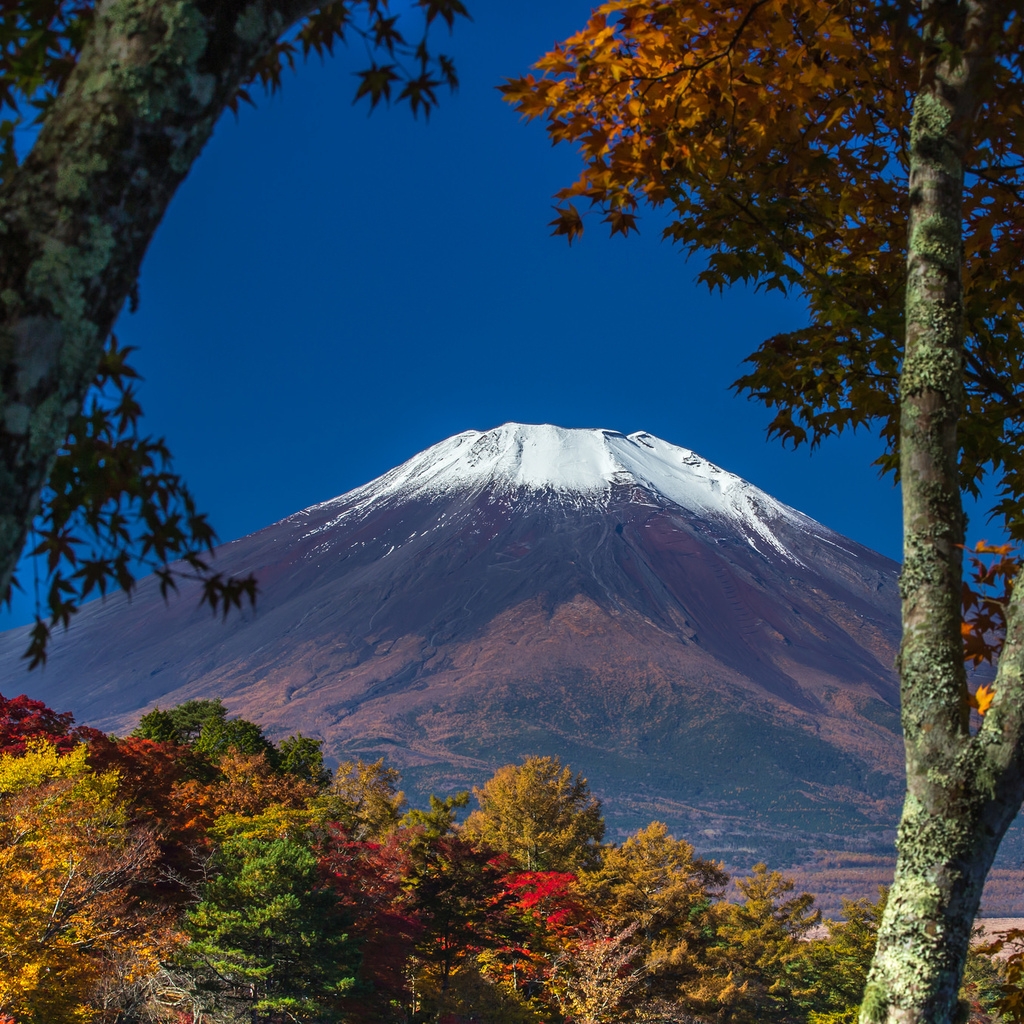Mount Fuji for 1024 x 1024 iPad resolution