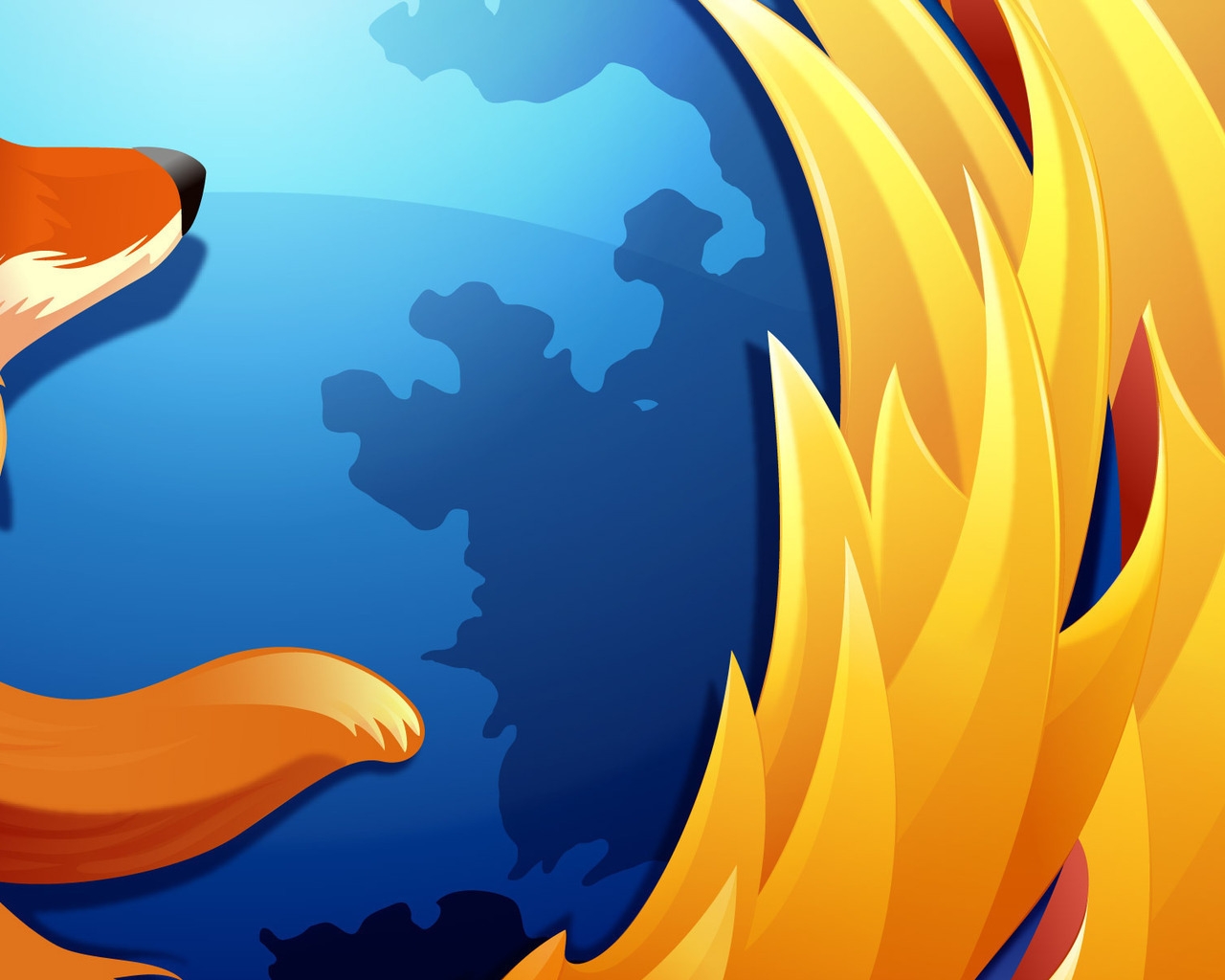 Mozilla Firefox for 1280 x 1024 resolution