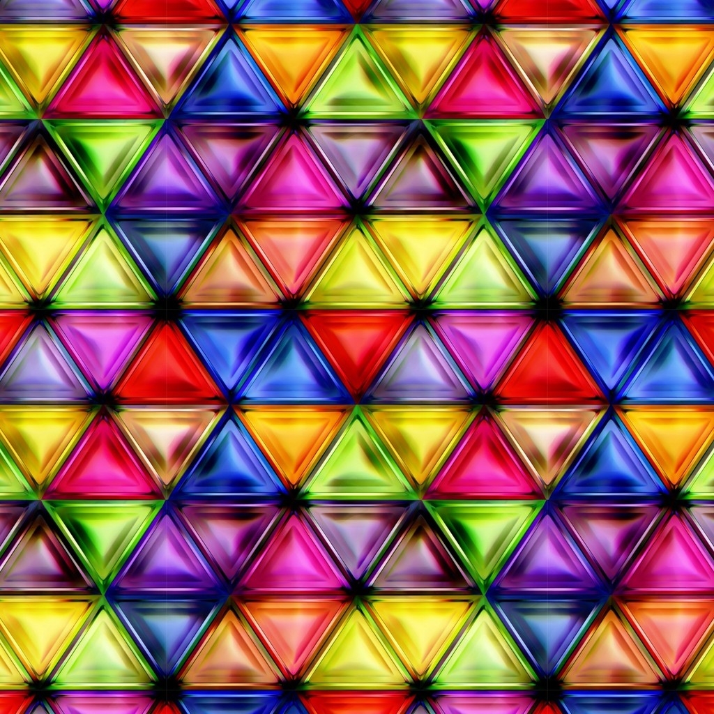 Multicolored Glass  for 1024 x 1024 iPad resolution