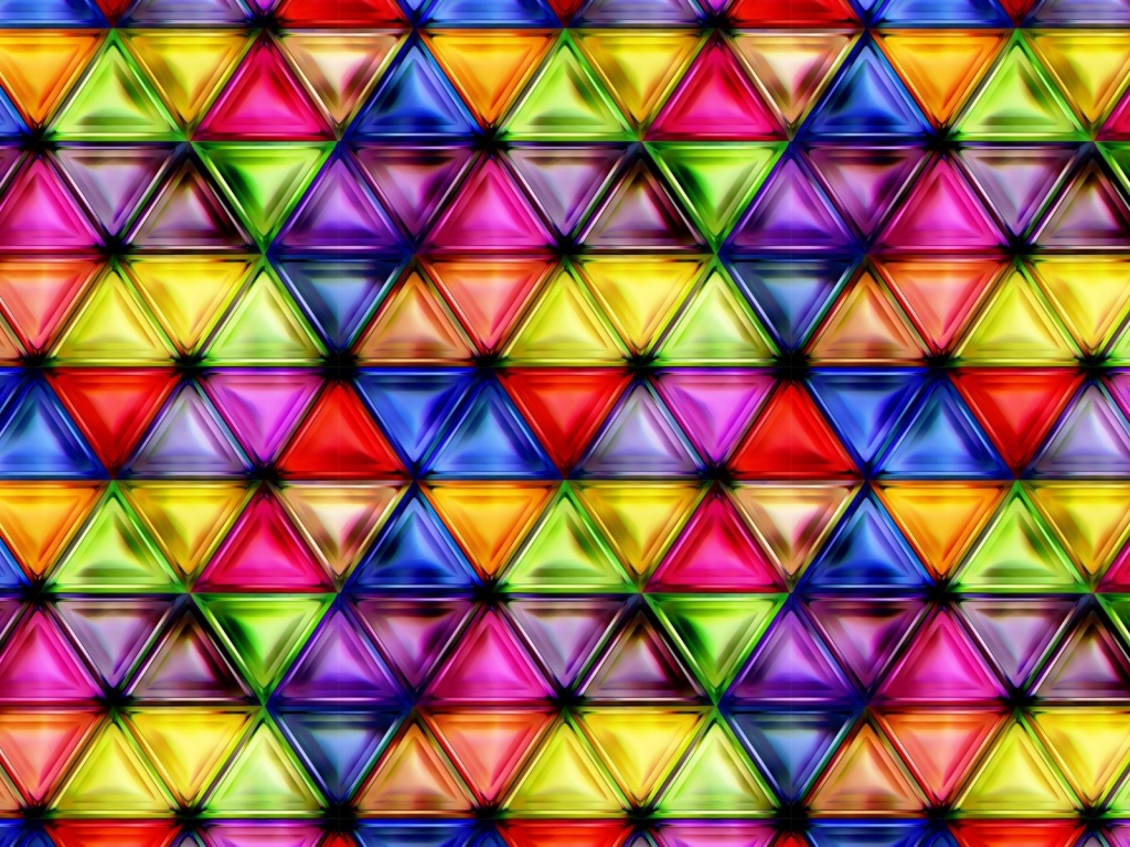 Multicolored Glass  for 1024 x 768 resolution