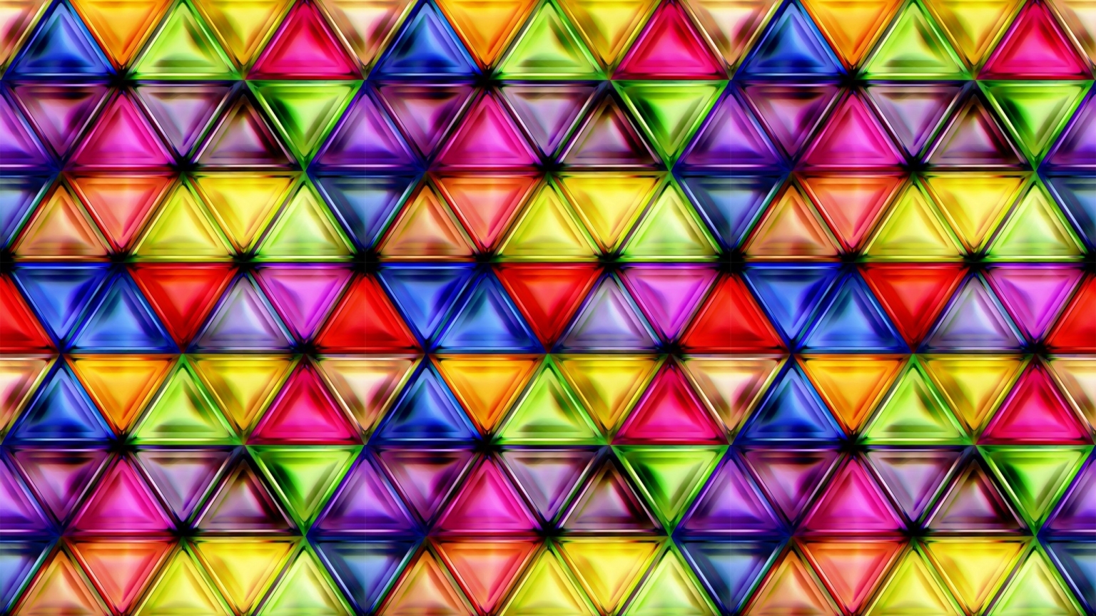 Multicolored Glass  for 1536 x 864 HDTV resolution