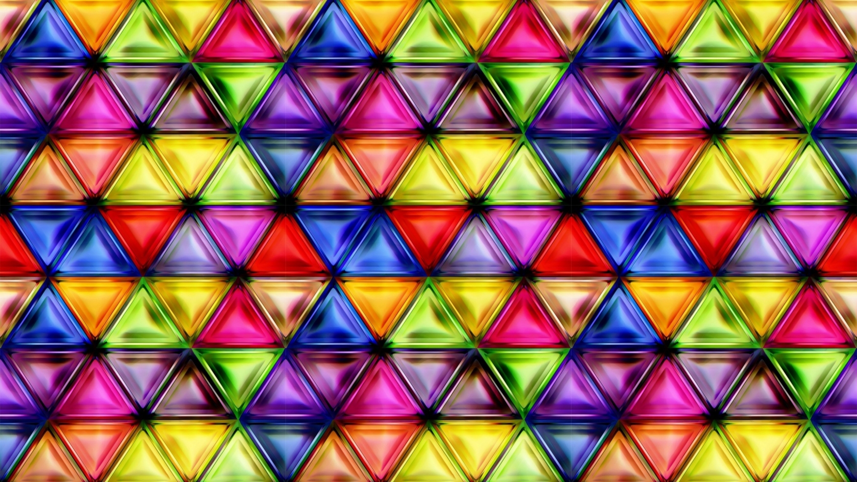 Multicolored Glass  for 1680 x 945 HDTV resolution