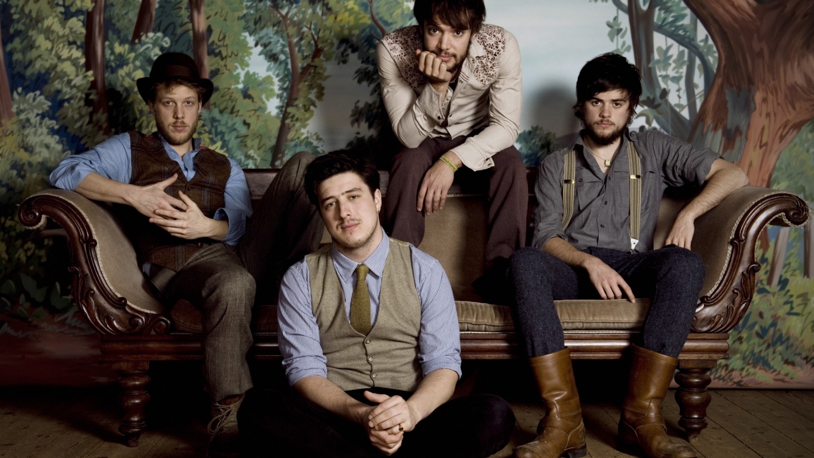 Mumford and Sons for 1600 x 900 HDTV resolution