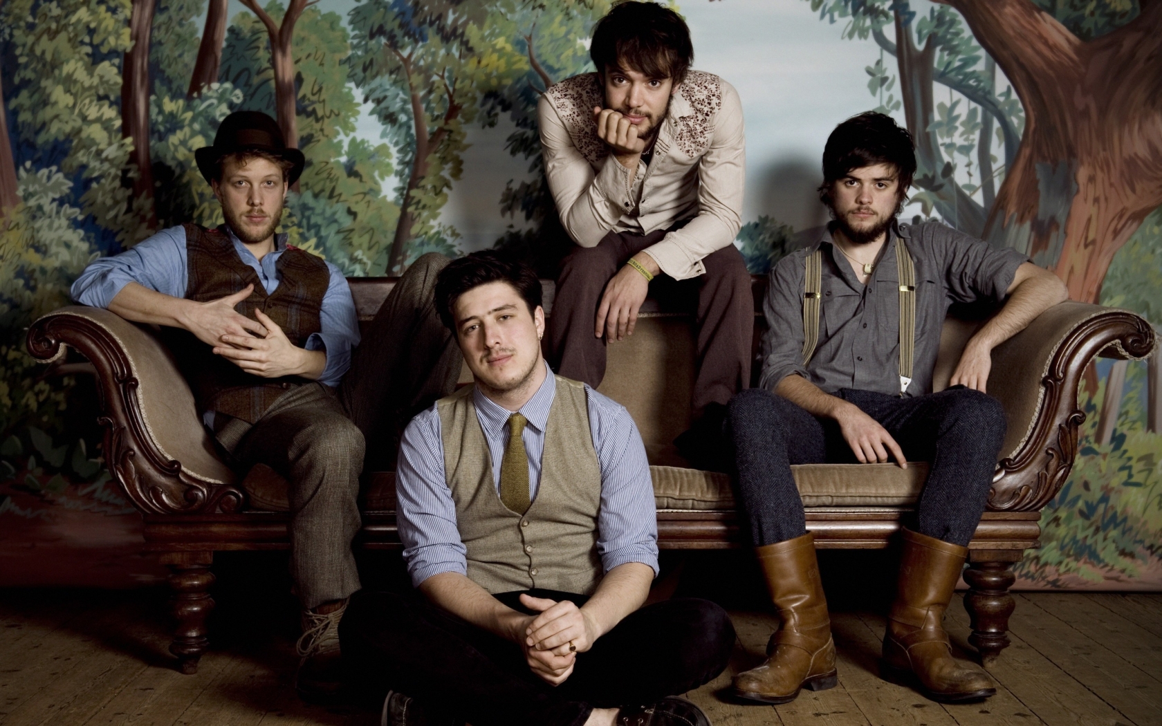 Mumford and Sons for 1680 x 1050 widescreen resolution