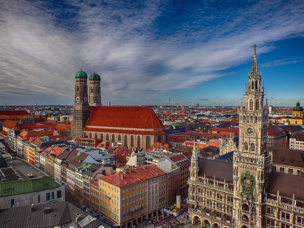 Munich Bavaria for 1024 x 768 resolution