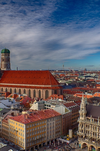Munich Bavaria for 320 x 480 iPhone resolution