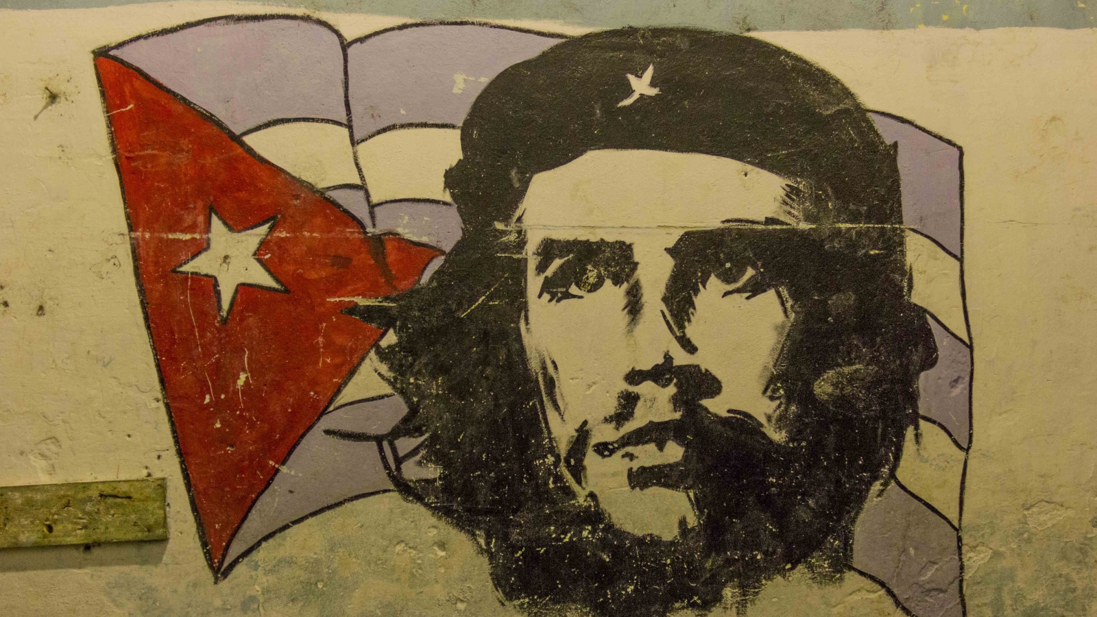 Mural Che Guevara for 1600 x 900 HDTV resolution