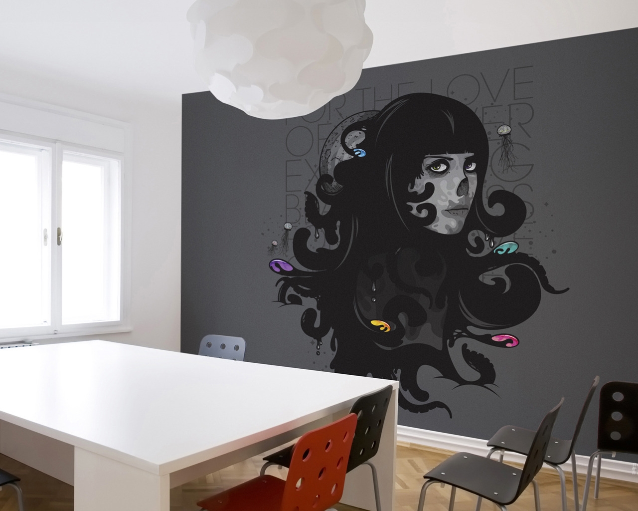 Murals For the Love for 1280 x 1024 resolution