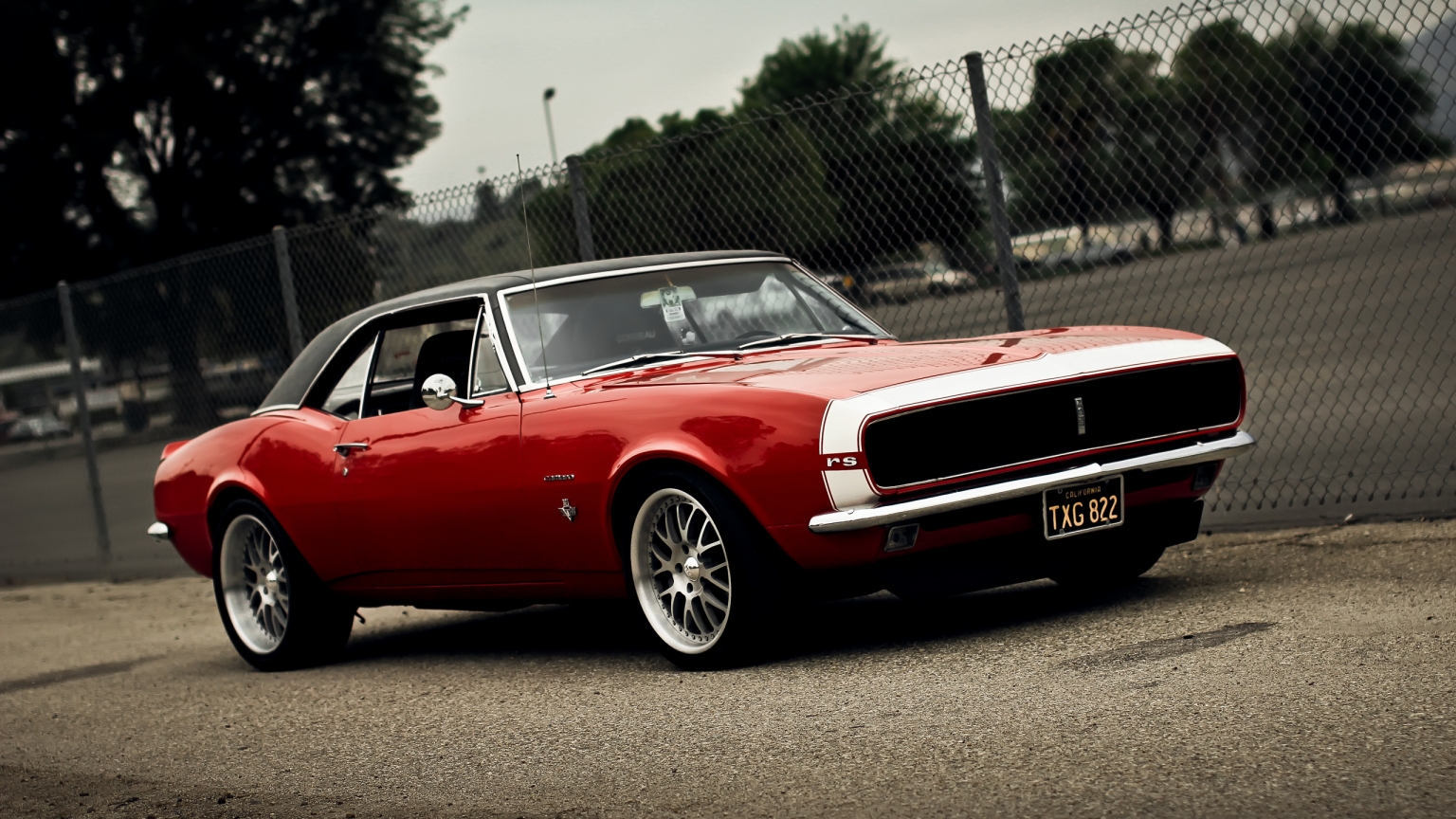 Muscle Car Camaro RS for 1536 x 864 HDTV resolution