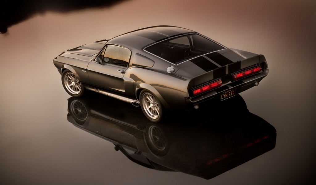 Mustang GT500 for 1024 x 600 widescreen resolution