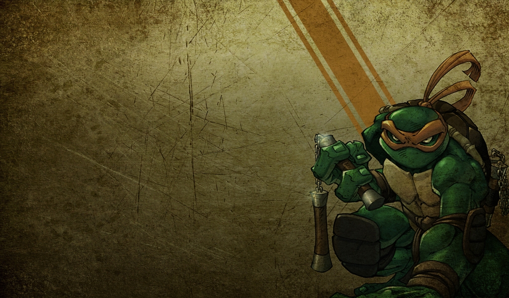 Mutant Ninja Turtles for 1024 x 600 widescreen resolution