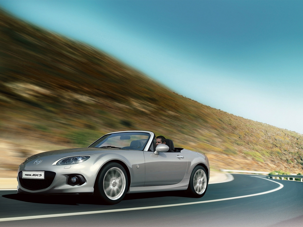 MX 5 Mazda Roadster Speed for 1024 x 768 resolution