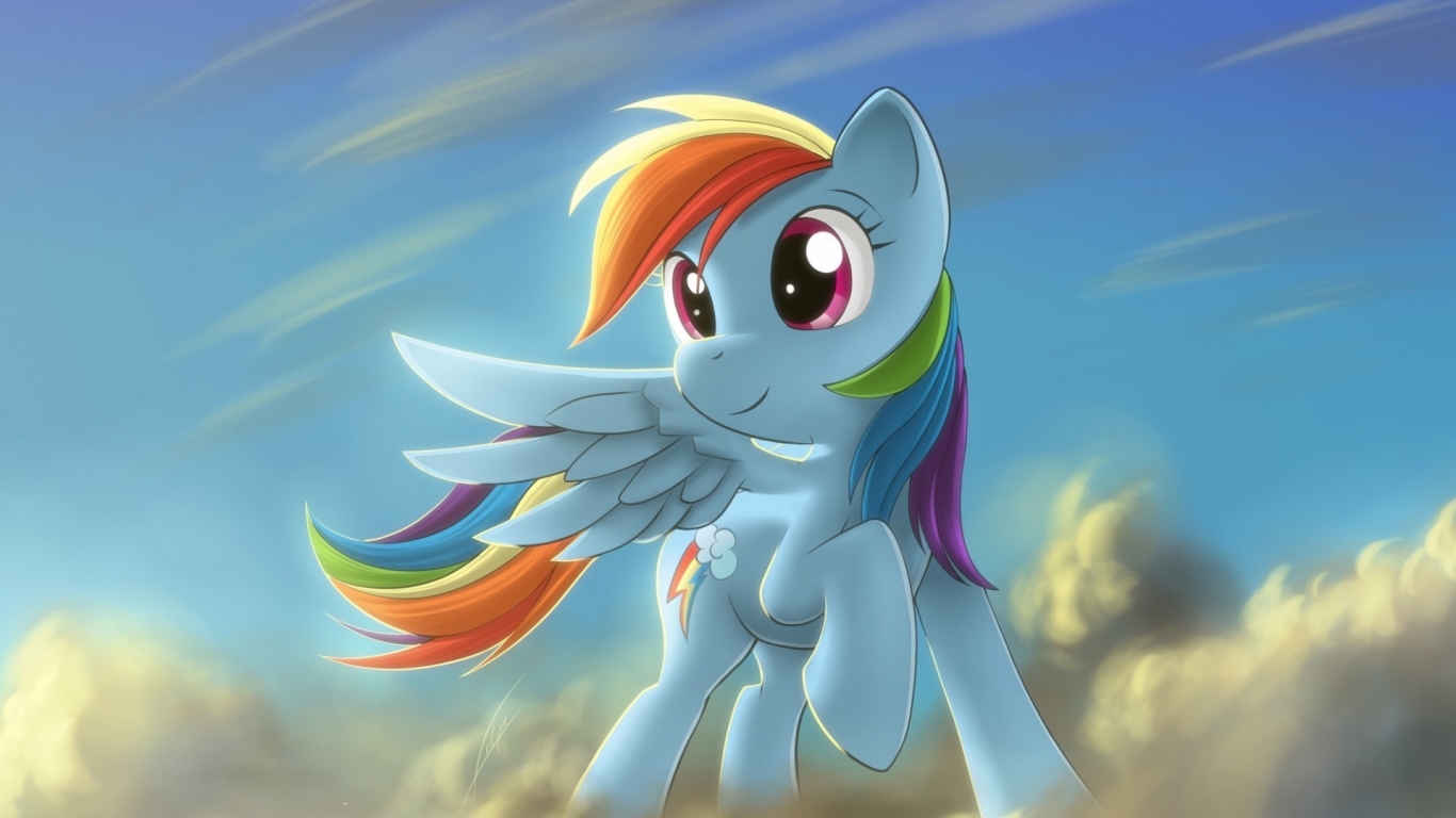 My Little Pony Friendship Is Magic for 1366 x 768 HDTV resolution