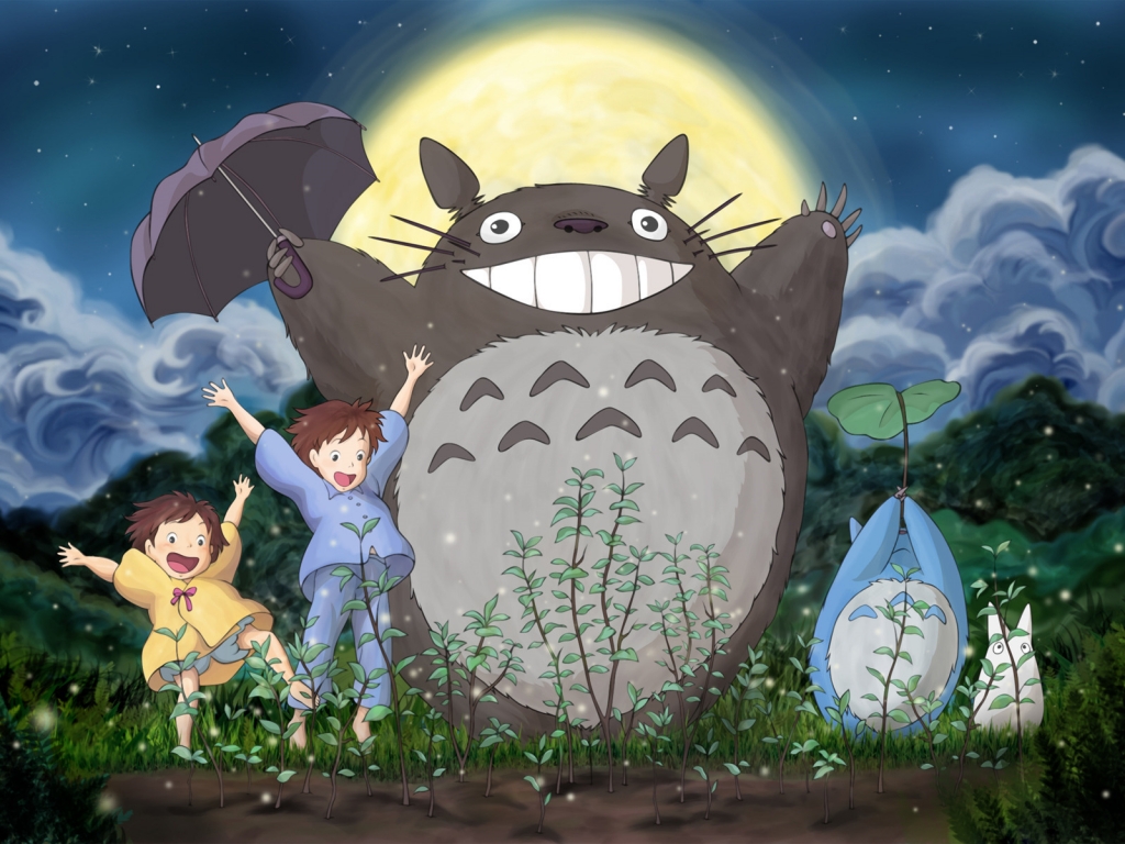 My Neighbor Totoro Movie for 1024 x 768 resolution