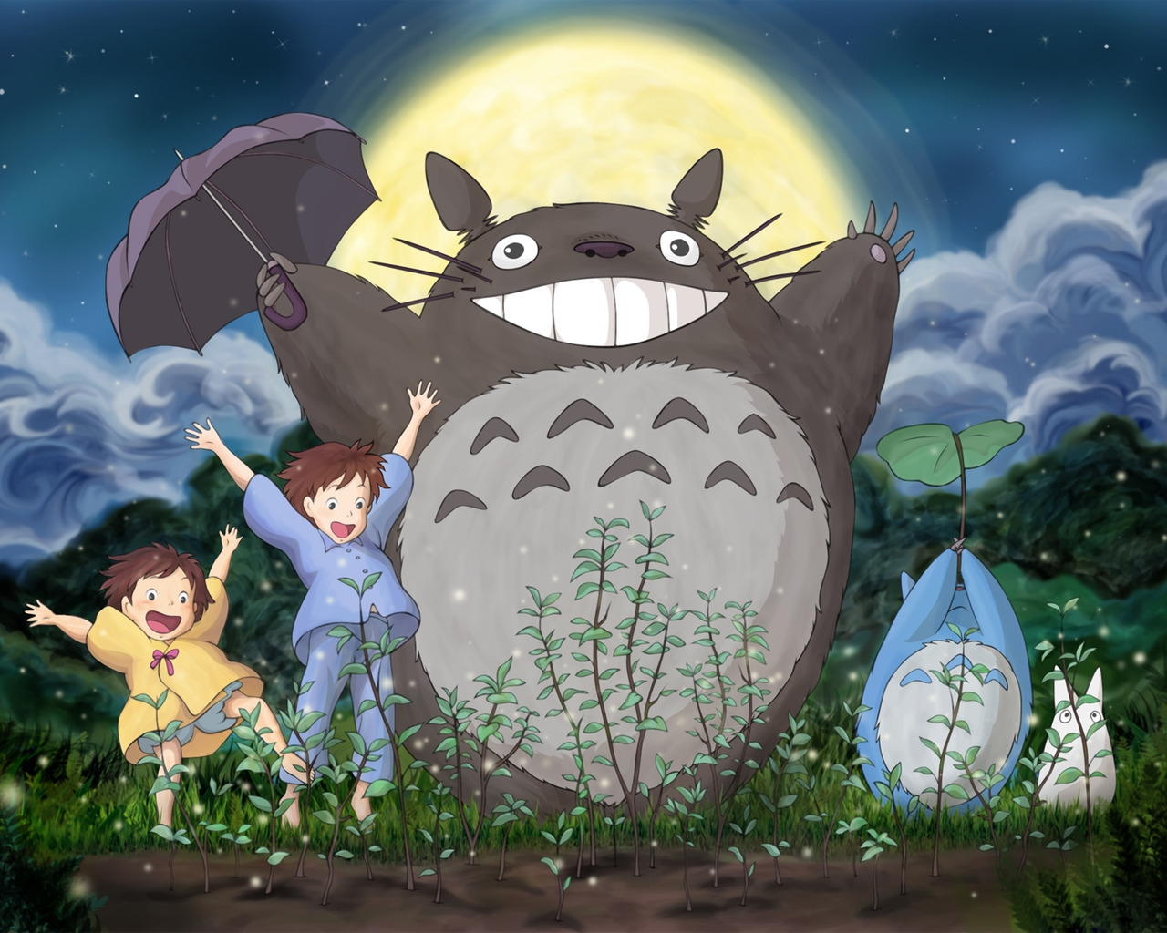 My Neighbor Totoro Movie for 1280 x 1024 resolution