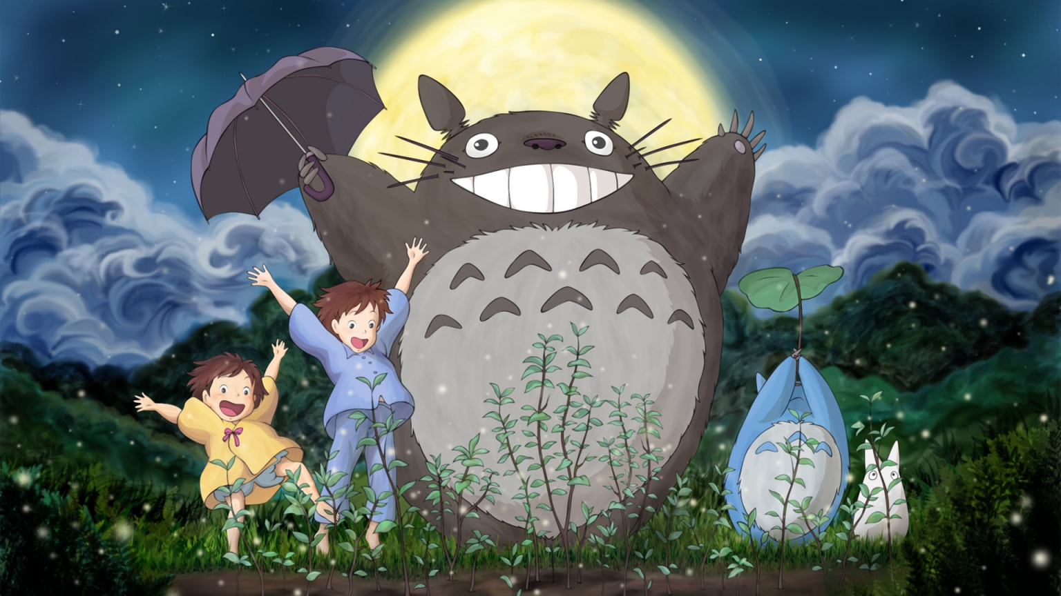 My Neighbor Totoro Movie for 1536 x 864 HDTV resolution