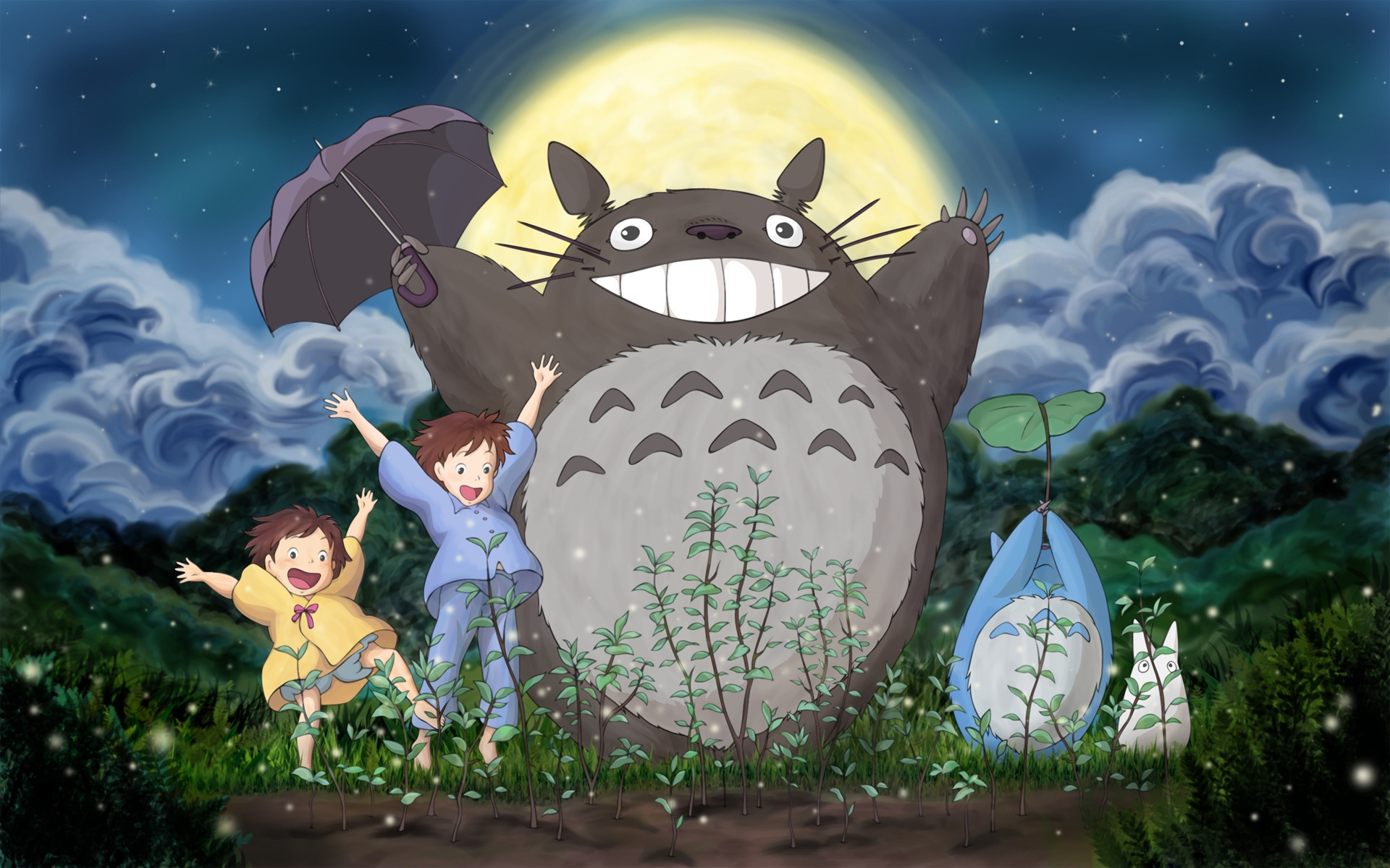 My Neighbor Totoro Movie for 1920 x 1200 widescreen resolution