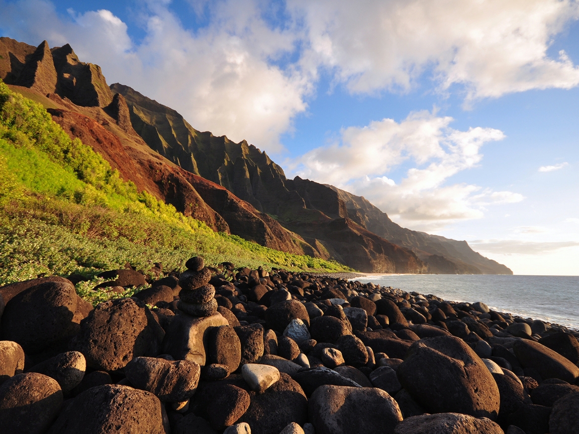 Na Pali Evening for 1152 x 864 resolution