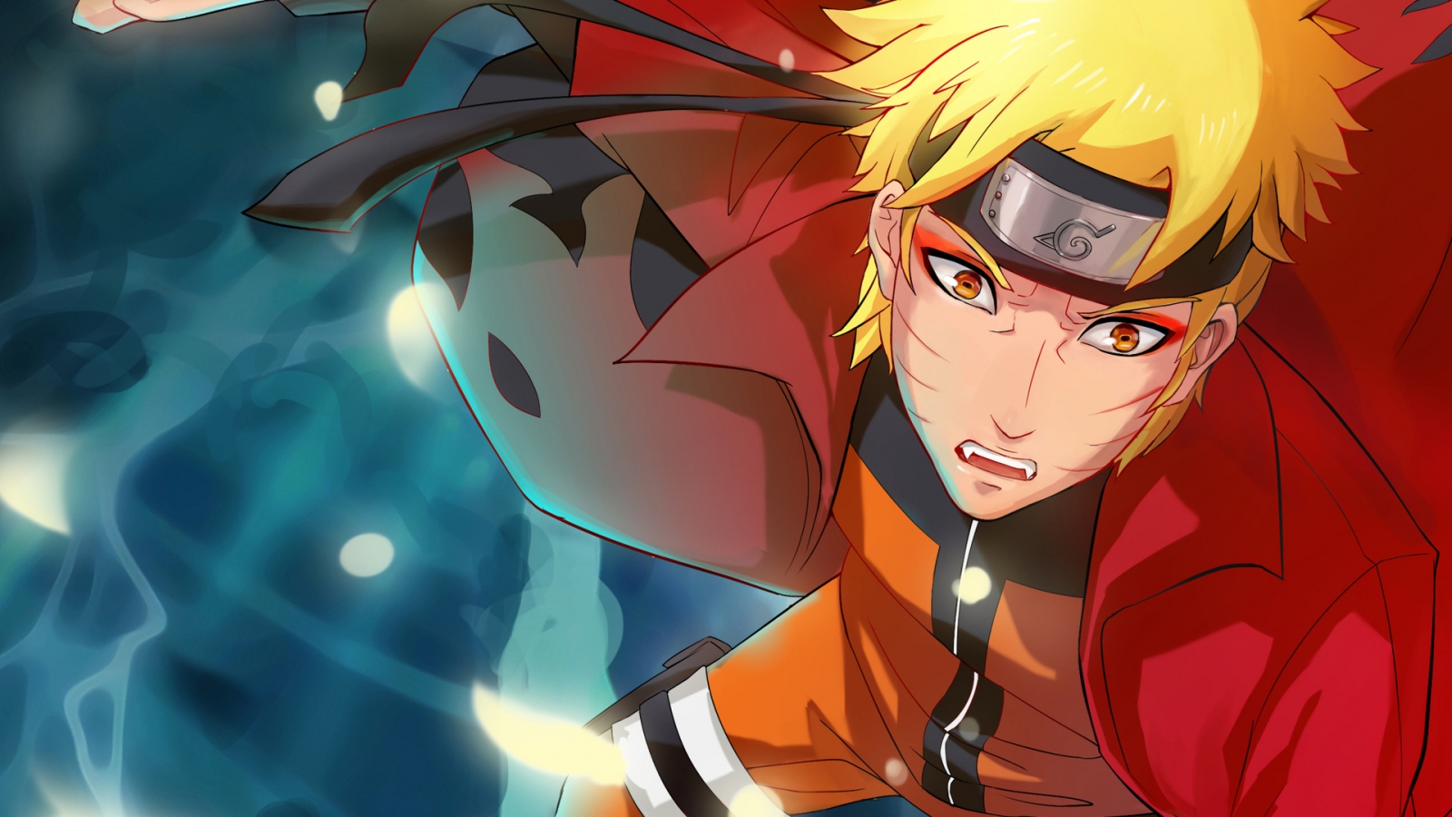 Naruto Uzumaki 1600 x 900 HDTV Wallpaper