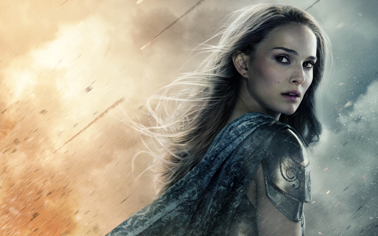 Natalie Portman Thor The Dark World for 1280 x 800 widescreen resolution