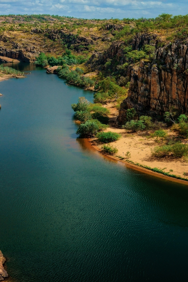 National Park Nitmiluk Australia for 640 x 960 iPhone 4 resolution