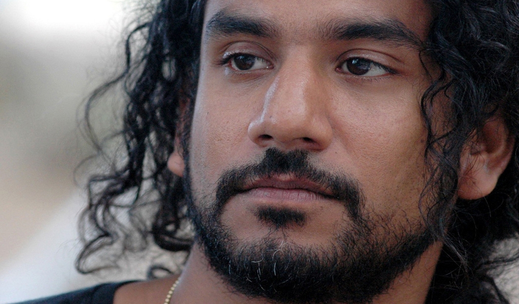 Naveen Andrews Close Up for 1024 x 600 widescreen resolution
