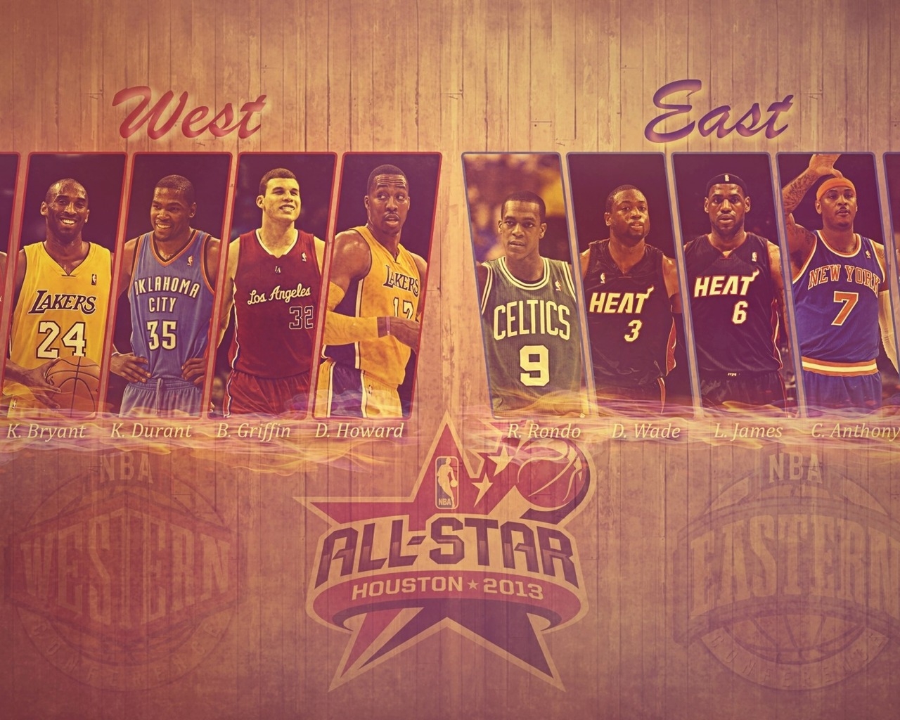 NBA All Star for 1280 x 1024 resolution