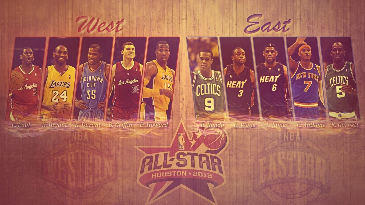NBA All Star for 1280 x 720 HDTV 720p resolution