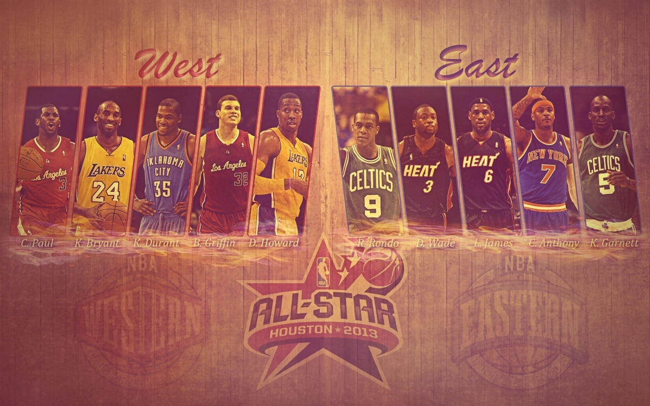 NBA All Star for 1280 x 800 widescreen resolution