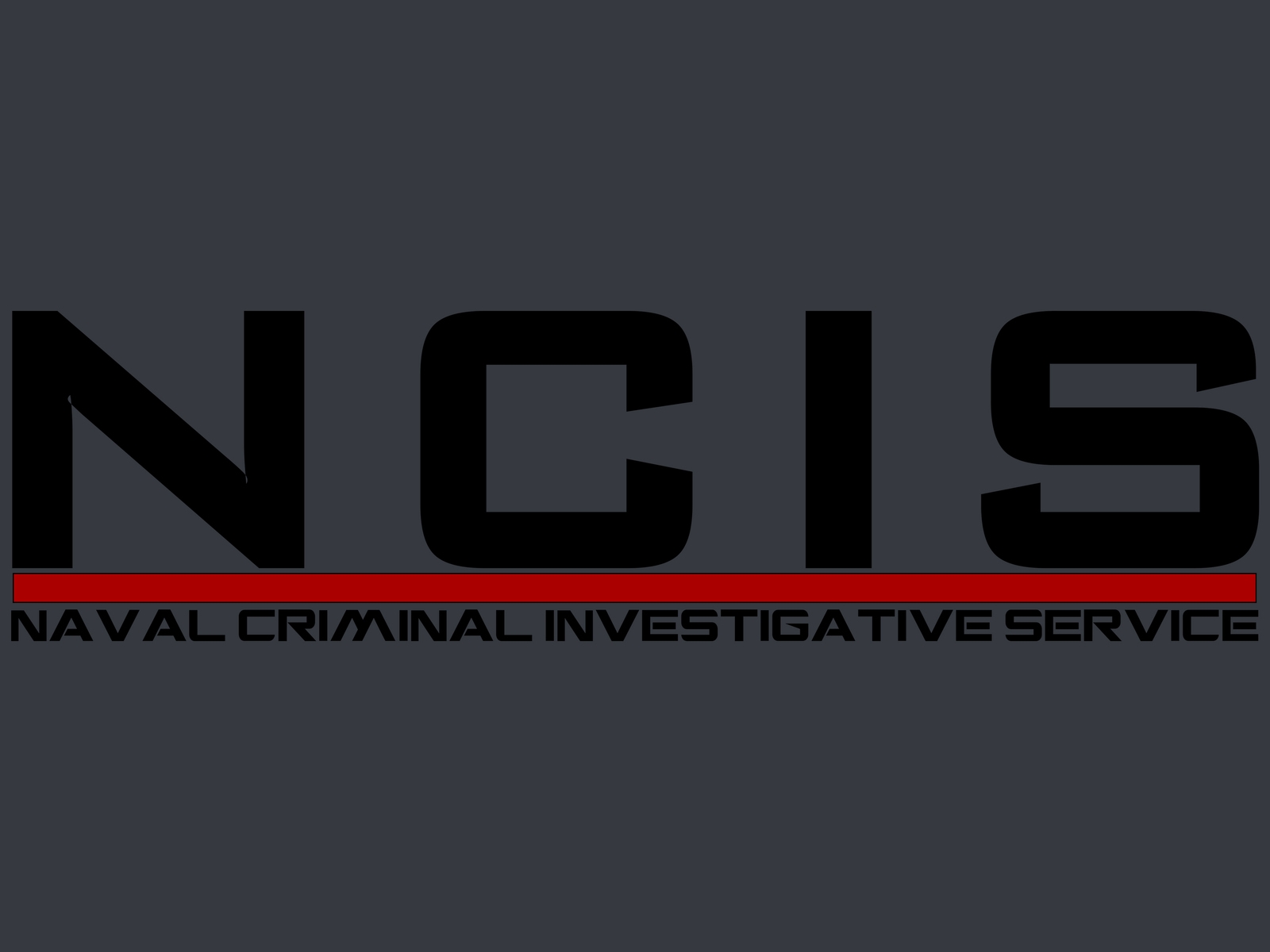 NCIS Logo for 1600 x 1200 resolution