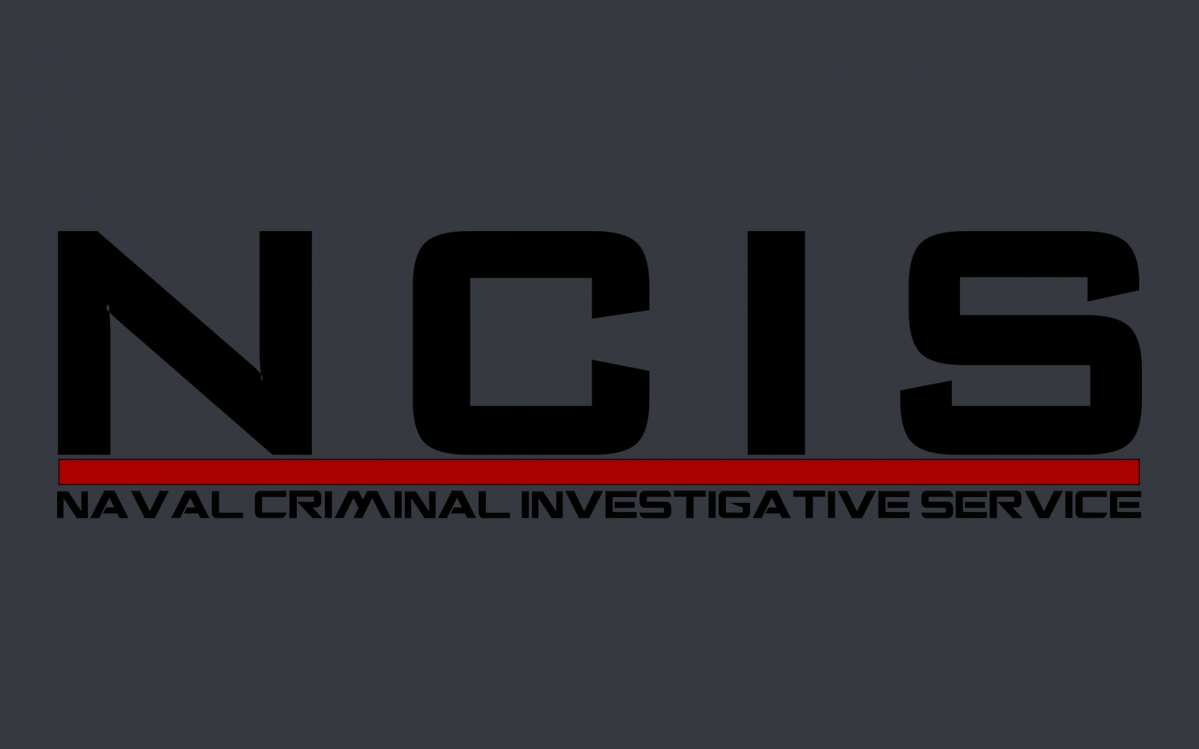 NCIS Logo for 1680 x 1050 widescreen resolution